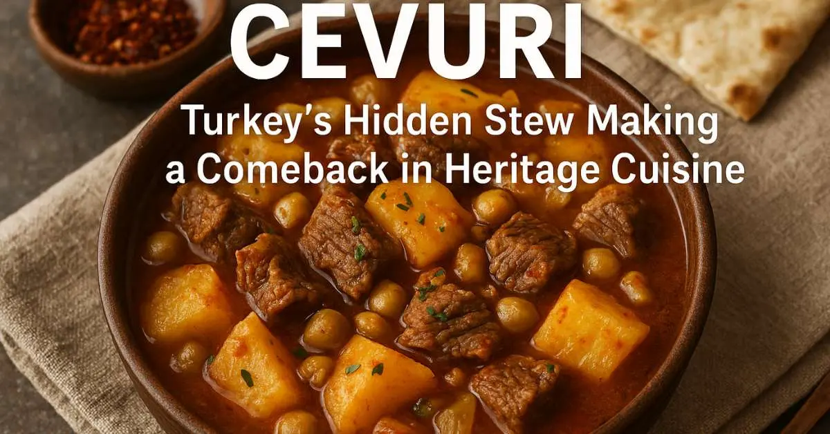 Cevurı: Turkey’s Hidden Stew Making a Comeback in Heritage Cuisine