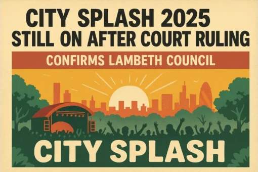 City Splash 2025 Still On After Court Ruling, Confirms Lambeth Council City Splash 2025 Still On After Court Ruling, Confirms Lambeth Council