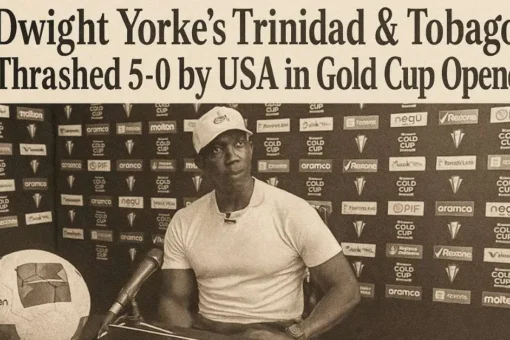 Dwight Yorke's Trinidad & Tobago Thrashed 5-0 by USA in Gold Cup Opener