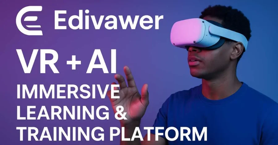 Edivawer: VR + AI Immersive Learning & Training Platform for 2025