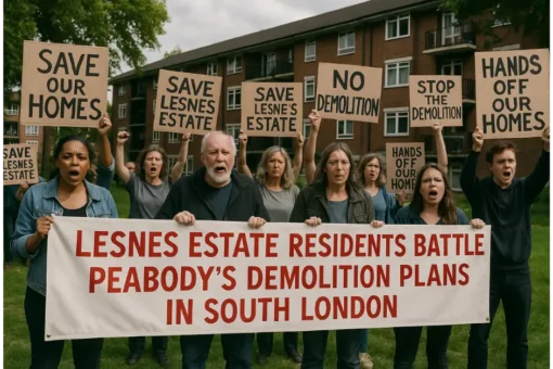Lesnes Estate Residents Battle Peabody’s Demolition Plans in South London Lesnes Estate Residents Battle Peabody's Demolition Plans in South London