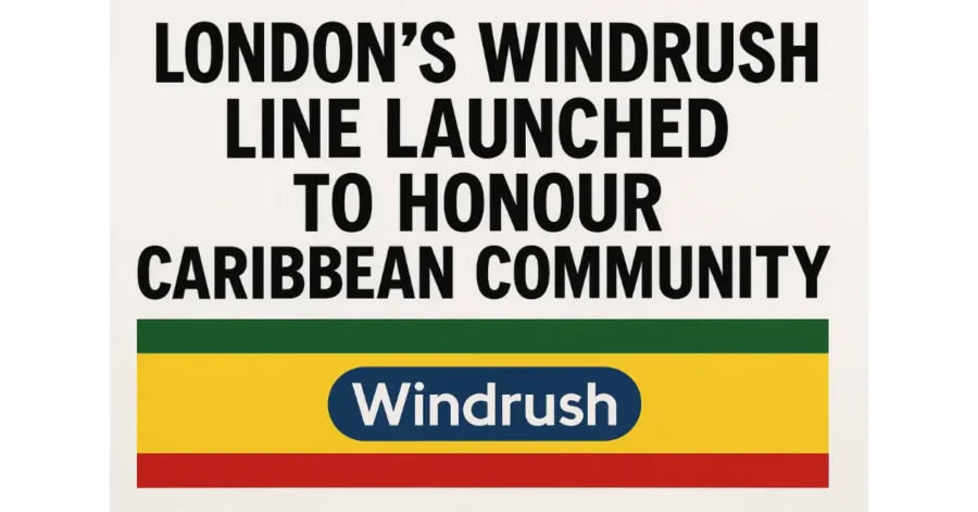 London’s Windrush Line Launched to Honour Caribbean Community London’s Windrush Line Launched to Honour Caribbean Community