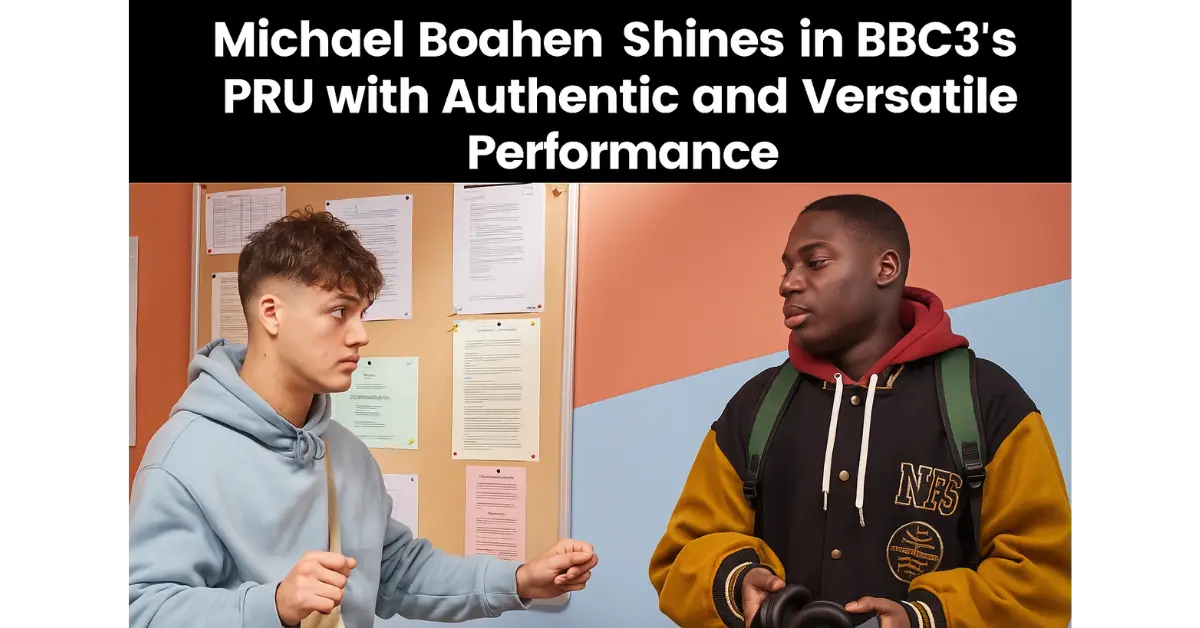 Michael Boahen Shines in BBC3’s PRU with Authentic and Versatile Performance