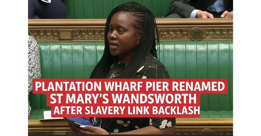 Plantation Wharf Pier Renamed St Mary’s Wandsworth After Slavery Link Backlash Plantation Wharf Pier Renamed St Mary's Wandsworth After Slavery Link Backlash