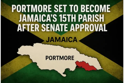 Portmore Set to Become Jamaica’s 15th Parish After Senate Approval Portmore Set to Become Jamaica’s 15th Parish After Senate Approval