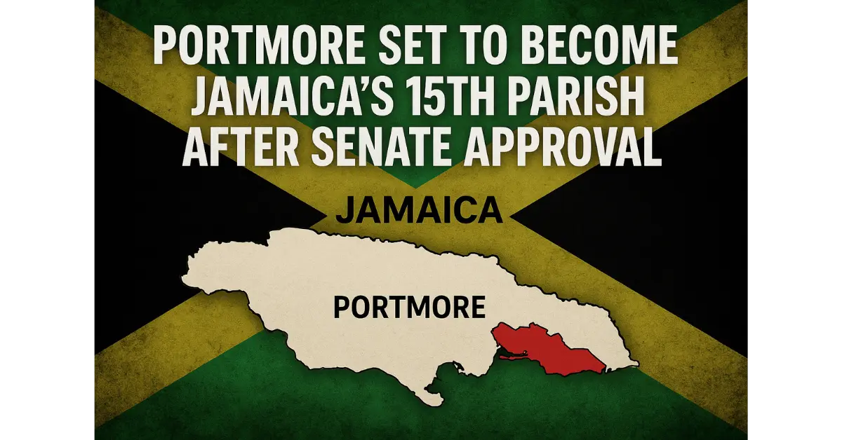Portmore Set to Become Jamaica’s 15th Parish After Senate Approval