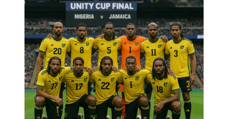 Reggae Boyz Show Unity in London Despite Losing Unity Cup Final to Nigeria Reggae Boyz Show Unity in London Despite Losing Unity Cup Final to Nigeria