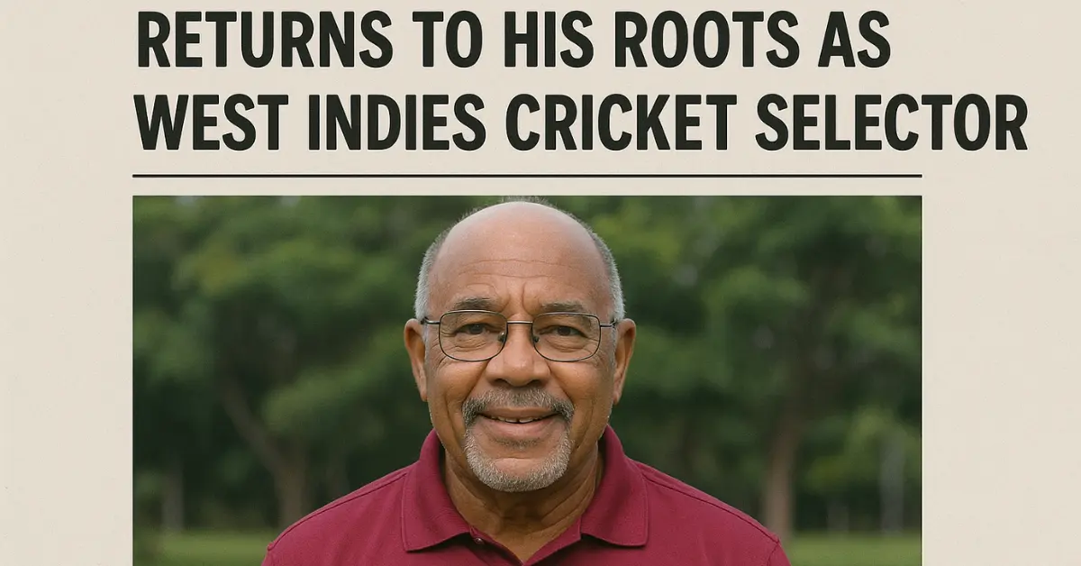 Roland Butcher Returns to His Roots as West Indies Cricket Selector