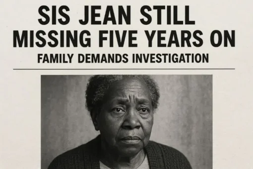 Sis Jean Still Missing Five Years On – Family Demands Investigation