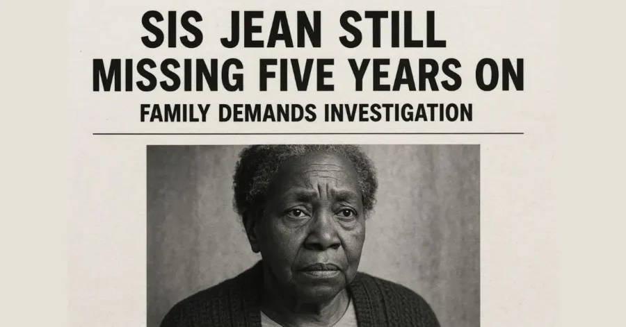 Sis Jean Still Missing Five Years On – Family Demands Investigation Sis Jean Still Missing Five Years On – Family Demands Investigation