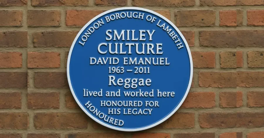 Smiley Culture Honoured with Blue Plaque in London on 62nd Birthday Smiley Culture Honoured with Blue Plaque in London on 62nd Birthday