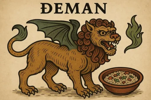 What is Đeman? From Mythical Guardian to Culinary Gem in Asia and Europe