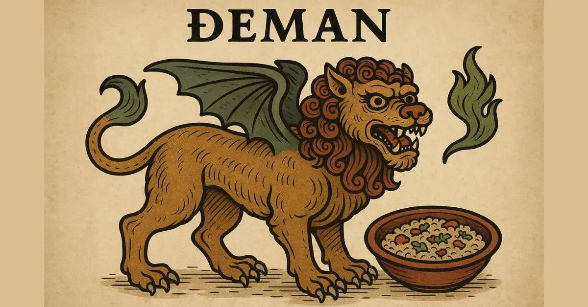 What is Đeman? From Mythical Guardian to Culinary Gem in Asia and Europe