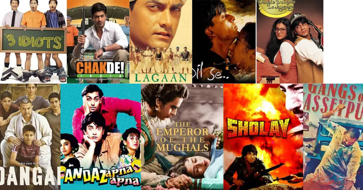 best bollywood movies of all time, top bollywood movies ever, all time great bollywood movies, bollywood top movies, greatest bollywood movies ever, classic bollywood movies, bollywood movie sholay, bollywood movie lagaan, bollywood movie chak de india, dil se bollywood movie, 3 idiots bollywood movie, excellent bollywood movies, all time top bollywood movies