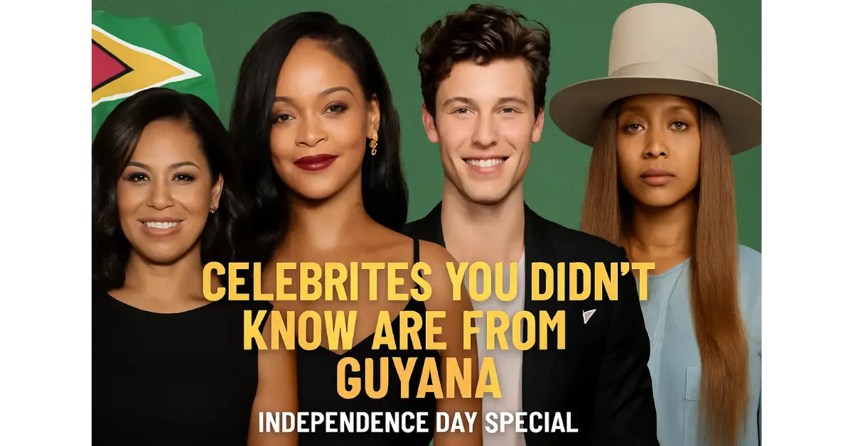 Celebrities You Didn’t Know Are From Guyana Independence Day Special