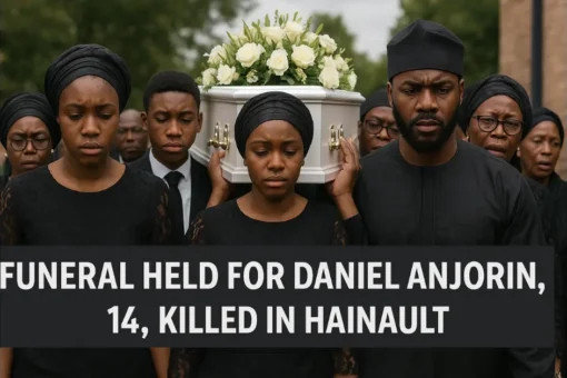 Funeral Held for Daniel Anjorin, 14, Killed in Hainault Funeral Held for Daniel Anjorin, 14, Killed in Hainault