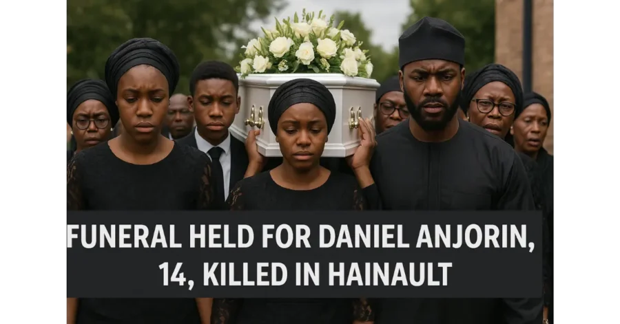 Funeral Held for Daniel Anjorin, 14, Killed in Hainault Funeral Held for Daniel Anjorin, 14, Killed in Hainault