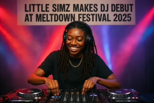 Little Simz Makes DJ Debut at Meltdown Festival 2025 Little Simz Makes DJ Debut at Meltdown Festival 2025