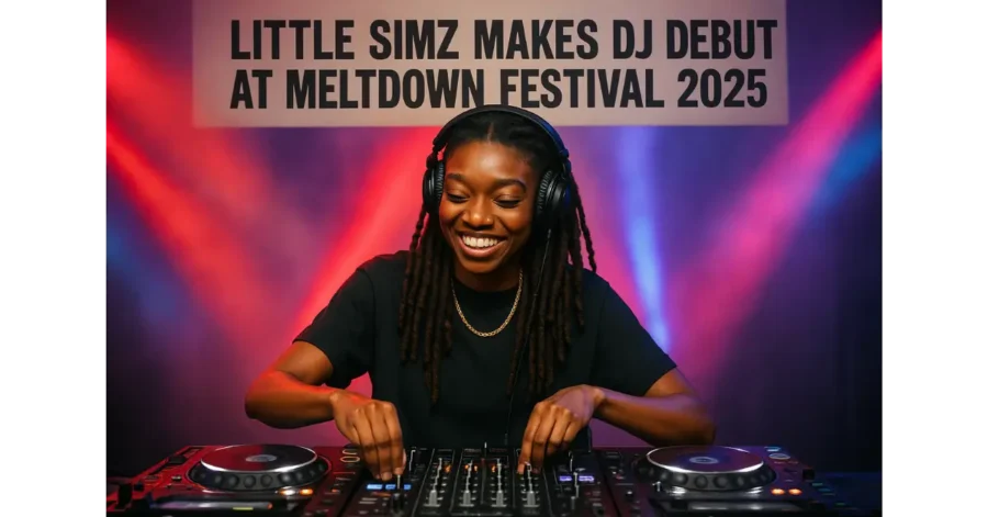 Little Simz Makes DJ Debut at Meltdown Festival 2025 Little Simz Makes DJ Debut at Meltdown Festival 2025