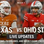 Texas vs. Ohio State Live Updates: Start Time, TV Channel, and Week 1 Game Preview