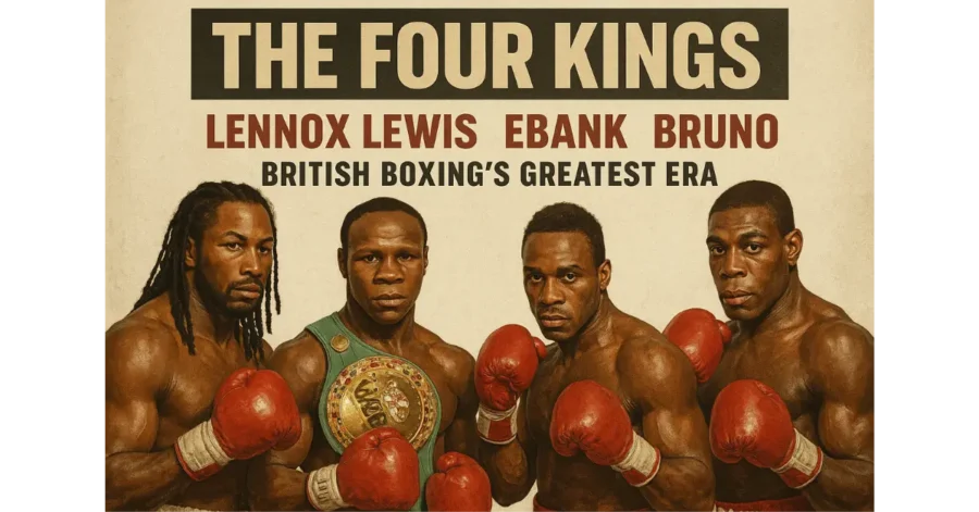 The Four Kings: Lennox Lewis, Eubank, Benn, Bruno – British Boxing’s Greatest Era The Four Kings: Lennox Lewis, Eubank, Benn, Bruno – British Boxing’s Greatest Era