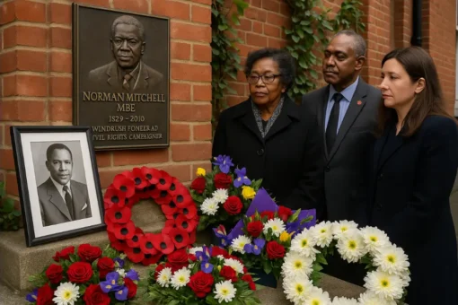 Tributes Paid to Windrush Hero Norman Mitchell MBE Tributes Paid to Windrush Hero Norman Mitchell MBE