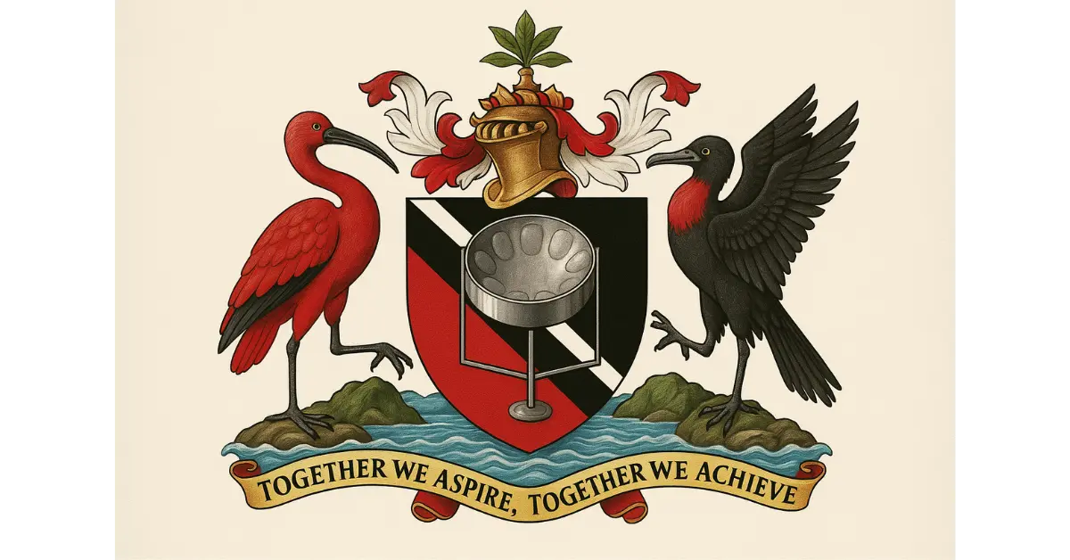 Trinidad and Tobago Unveils New Coat of Arms Featuring Steelpan, Replacing Columbus Ships