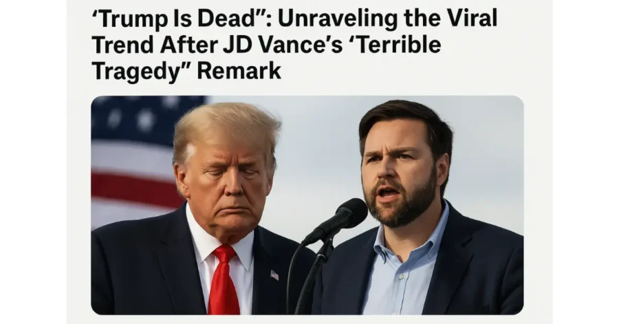 “Trump Is Dead”: Unraveling the Viral Trend After JD Vance’s “Terrible Tragedy” Remark In late August 2025, the phrase “Trump Is Dead” exploded across social media, leaving millions of users scrambling for clarity. Was President Donald Trump’s health in jeopardy? Did Vice President JD Vance’s recent “terrible tragedy” remark ignite panic? Or did a tongue-in-cheek comment by The Simpsons creator Matt Groening send the internet into a tailspin? This article dives deep into the origins of the trend, separates fact from fiction, and explores what this viral phenomenon reveals about modern politics, media literacy, and online rumor mills. How “Trump Is Dead” Became a Viral Sensation The Spark—JD Vance’s “Terrible Tragedy” Comment On August 27, 2025, USA Today published an exclusive interview with Vice President JD Vance, in which he was asked if he was prepared to assume the presidency should a “terrible tragedy” befall President Trump. Vance responded: “He’s the last person making phone calls at night, and he’s the first person who wakes up and the first person making phone calls in the morning… Yes, terrible tragedies happen. But I feel very confident the president of the United States is in good shape… And if, God forbid, there’s a terrible tragedy, I can’t think of better on-the-job training than what I’ve gotten over the last 200 days.” While Vance intended to reassure Americans of Trump’s fitness, his choice of words—“terrible tragedies happen”—was quickly seized upon by social media users, conspiracy theorists, and satirists alike. Within hours, the hashtag #TrumpIsDead began trending on X (formerly Twitter), Reddit, and TikTok. The Role of Matt Groening and The Simpsons Adding fuel to the fire, Matt Groening, creator of The Simpsons, made a comment at San Diego Comic-Con in July suggesting the animated series would continue “until somebody dies.” He quipped: “We’re going to keep going. We’re going to go until you-know-who dies… When that happens, there will be dancing in the streets. Except President Vance will ban dancing.” Though delivered in jest, Groening’s remarks quickly reemerged online, lending pseudo-credibility to the “Trump Is Dead” narrative. Fans of The Simpsons have long pointed to the show’s uncanny “predictions” of real-world events, including Trump’s first election victory and various global incidents, which only deepened the intrigue. Separating Fact from Fiction President Trump’s Health—What We Know Chronic Venous Insufficiency Diagnosis In July 2025, the White House confirmed that President Trump has chronic venous insufficiency, a vein condition causing leg swelling. Although the diagnosis raised health questions, medical experts insisted it posed no immediate threat to his ability to serve. Photographs of Trump’s swollen legs circulated online, but these images reflected a manageable condition rather than a life-threatening illness. Recent Public Appearances Contrary to rumors of disappearance, President Trump has maintained a high public profile. Since returning to the White House, he has: Hosted state dinners. Given multiple press briefings. Attended international summits. Campaigned at rallies across swing states. These regular appearances undermine any credible claims that he is missing or incapacitated. The Line of Succession Explained Constitutional Protocols Should a sitting president be unable to serve, the U.S. Constitution and the Presidential Succession Act of 1947 outline a clear order: Vice President (JD Vance) Speaker of the House President pro tempore of the Senate Cabinet members in order of their department’s creation Vance’s interview, while sensationalized, simply reaffirmed his readiness to step in—an important but routine assurance in national governance. Fact-Checking Sites and Official Statements Major fact-checking organizations, including PolitiFact and FactCheck.org, swiftly labeled “Trump Is Dead” claims as false. The White House press secretary also issued a statement emphasizing: “President Trump remains fully capable to perform his duties and will continue serving his term.” These clarifications helped curb the spread but could not compete with the rapid velocity of social media rumors. The Anatomy of an Online Epidemic Why Misinformation Spreads so Quickly Emotional Triggers Health scares and death rumors tap into primal fears and curiosity. When a public figure’s mortality is questioned, audiences share posts without verifying, driven by shock and sensationalism. Confirmation Bias Users inclined to distrust mainstream media or critical of Trump may have viewed the rumors as “proof” of a secret cover-up. This confirmation bias accelerates sharing among like-minded communities. Algorithmic Amplification Social platforms prioritize engagement-rich content. Controversial hashtags like #TrumpIsDead generate clicks, comments, and shares, prompting algorithms to boost their reach further. The Impact on Public Discourse Erosion of Trust Repeated exposure to false headlines diminishes trust in legitimate news sources. When fact-checkers refute a rumor, the corrections rarely achieve the same visibility as the initial claim. Political Weaponization Partisan actors can exploit death rumors to derail a politician’s agenda or distract from pressing issues. During midterm election debates, the “Trump Is Dead” topic briefly overshadowed policy discussions on healthcare and the economy. A Harmless Internet Gag Some social media veterans argue that “Trump Is Dead” was little more than a viral gag: Satire Culture: Online communities often create absurd memes to mock the political establishment. Comic Relief: In a tense political climate, humorous trends can provide temporary relief. Memetic Mutations: As memes evolve, their original meaning dilutes, and participants treat them as inside jokes. From this viewpoint, the trend lacked malicious intent and underscored the playful side of digital culture. A Dangerous Precedent Conversely, media scholars warn that normalizing death hoaxes sets a dangerous precedent: Undermining Seriousness: Death rumors about key leaders can destabilize markets and diplomatic relations. Encouraging Copycats: Other influential figures could become targets of similar campaigns. Public Safety Risks: Emergency services and Secret Service resources can be diverted to investigate hoaxes. These experts advocate for stricter platform policies and harsher penalties for orchestrators of such campaigns. Practical Takeaways for Readers How to Verify Breaking News Check Reputable News Outlets: Cross-reference multiple established sources like Reuters, AP, and BBC. Use Fact-Checking Websites: Consult PolitiFact, Snopes, and FactCheck.org. Look for Official Statements: Government or spokesperson releases can confirm or deny rumors. Be Skeptical of Screenshots: Social media images can be manipulated or taken out of context. Staying Informed Without Falling Prey Limit Social Media Exposure: During major news cycles, rely more on in-depth articles than tweet threads. Enable News Alerts: Use notifications from trusted apps to get verified updates. Discuss with Peers: Healthy skepticism grows when you talk through rumors with informed friends or colleagues. Conclusion The “Trump Is Dead” viral trend offers a vivid case study in the power of modern misinformation. A combination of a well-intentioned remark from Vice President JD Vance, a playful comment by Matt Groening, and the rapid acceleration of social media algorithms fueled a phenomenon that blurred the lines between fact and fiction. While President Trump’s health remains a legitimate topic of public interest, the unfounded death rumors underscore the necessity for digital media literacy, stronger fact-checking practices, and responsible platform governance. As the online world continues to evolve, so too must our strategies for discerning truth from sensationalist noise.