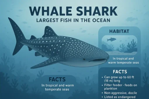 Whale Shark | Largest Fish in the Ocean, Habitat, and Facts