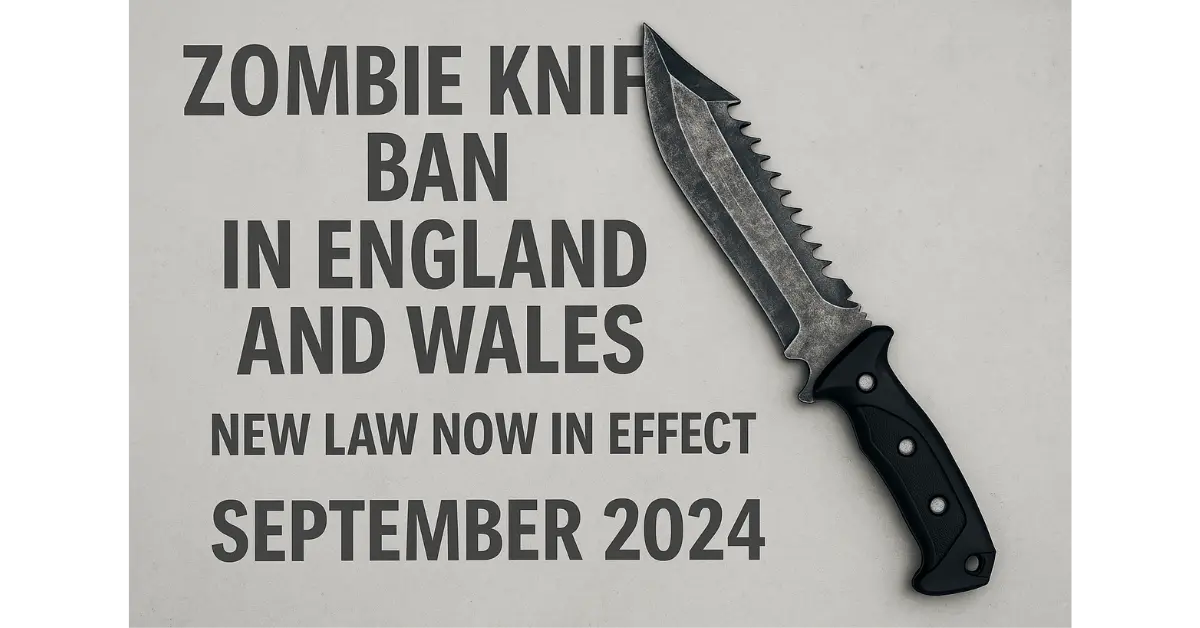 Zombie Knife Ban in England and Wales: New Law Now in Effect