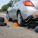 how to change a tire
