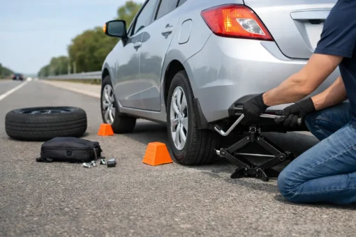 how to change a tire